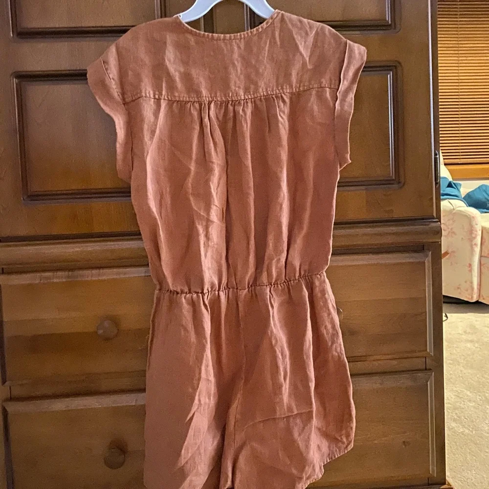 Anthropologie Romper - linen - Picture 4 of 7